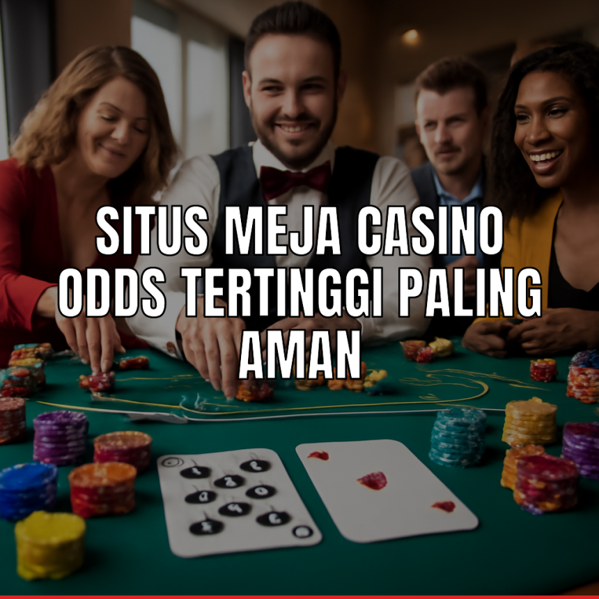 Situs meja casino odds tertinggi dengan suasana aman